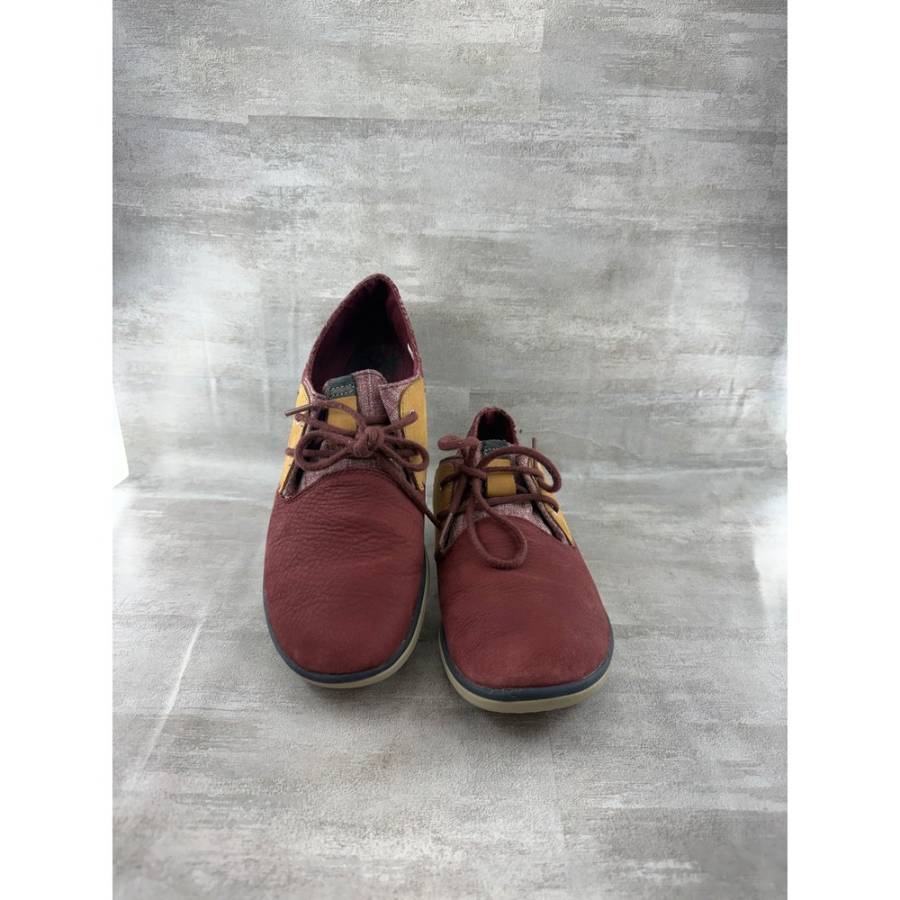 Merrell Andorra Women Sz 9.5 Burgundy Leather Lace Up Casual Shoes J02032F